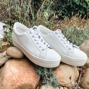 JSlide Platform Leather Sneakers